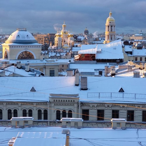 Панорама исторического Петербурга: на башню МПВО с чаепитием