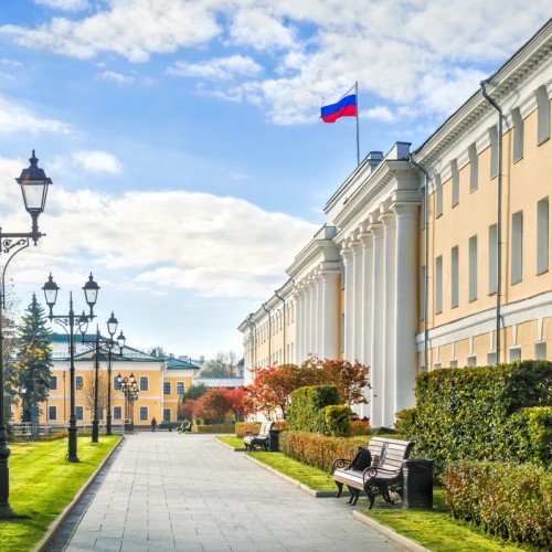 Величественный Нижегородский кремль