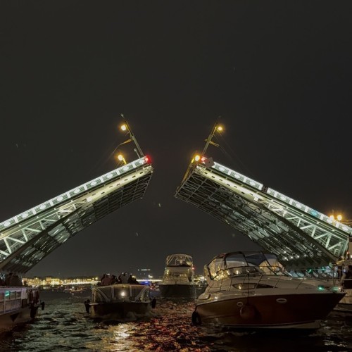 На премиальном катере — по акватории Невы через реку Карповка