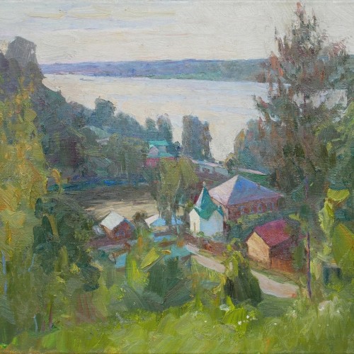 Азбука пейзажа: мастер-класс по живописи в Плёсе