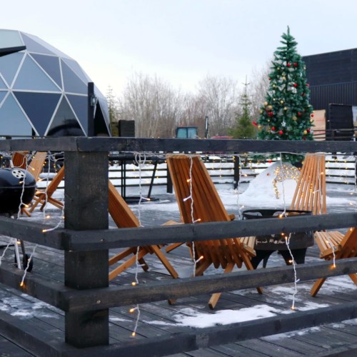 3 дня за полярным кругом: тур с проживанием в купольном отеле премиум-класса