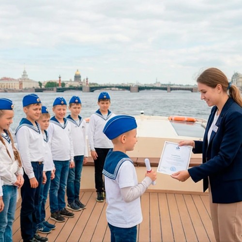 Посвящение в моряки: интерактивная водная прогулка для детей 5+