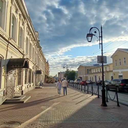 Литературная экскурсия по Рождественской улице