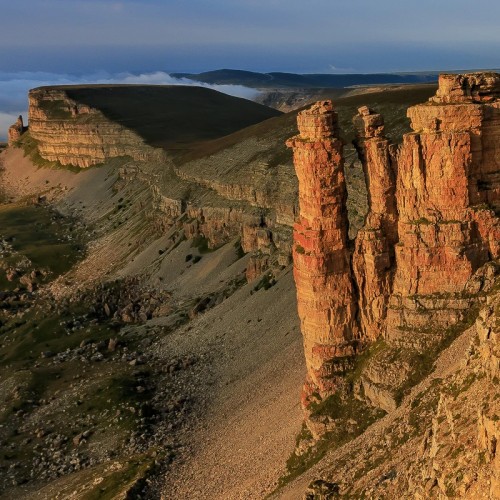 Плато Бермамыт на закате в мини-группе