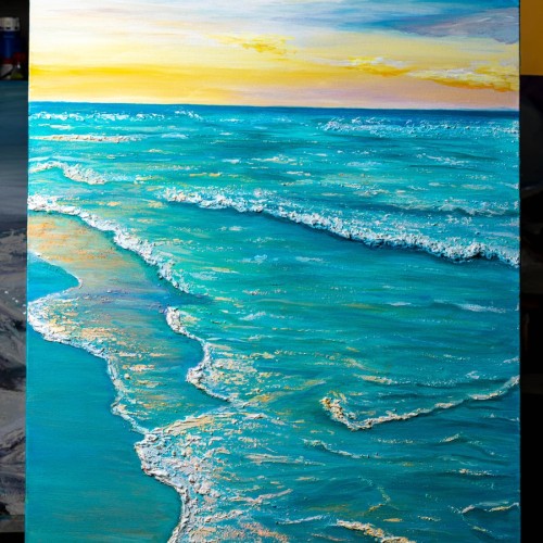 Мастер-класс по текстурной живописи для взрослых и детей в Петербурге