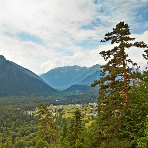 Треккинг налегке по Архызу с проживанием в гостинице