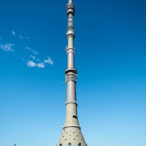 Останкинская телебашня изнутри