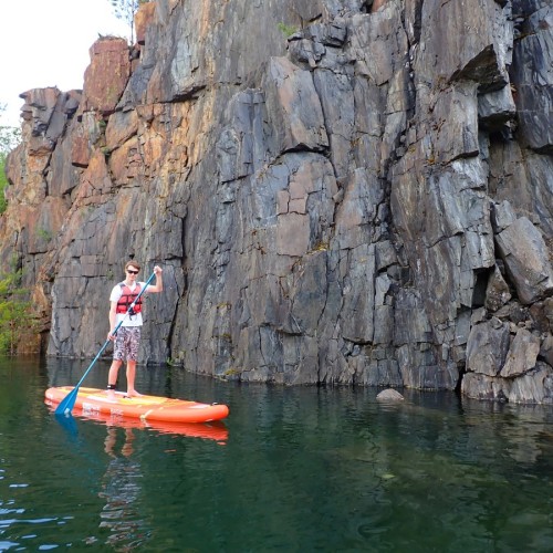 По карельским водоёмам на сапах