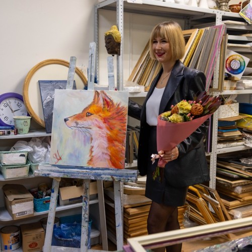 Акриловый мастер-класс для взрослых и детей в Петербурге