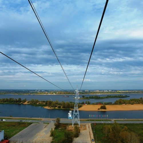 По канатной дороге в Нижнем Новгороде — с аудиогидом (билет не включён)
