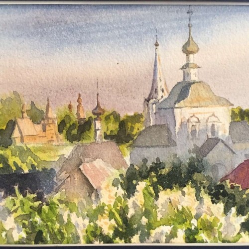 Пленэр в былинном Суздале