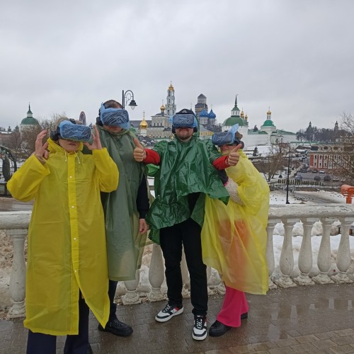 В VR-очках — в прошлое Сергиева Посада