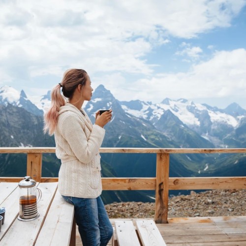 Лёгкий треккинг в горах Домбая с комфортом