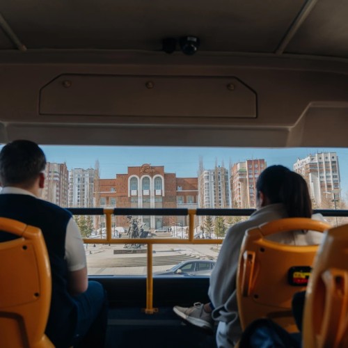 По Уфе — на двухэтажном автобусе
