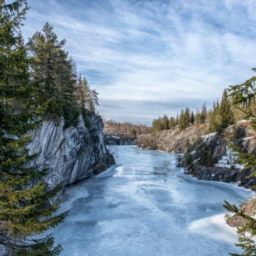 В Карелию на майские с комфортом: «Рускеала», Гирвас, Кивач и гора Сампо для всей семьи