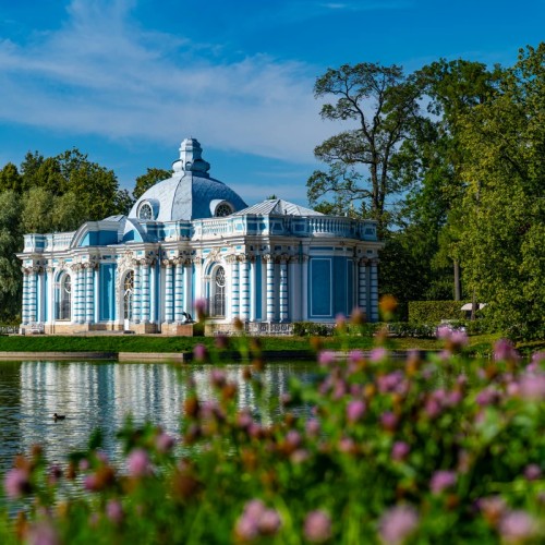 Екатерининский дворец, Царскосельский парк и Феодоровский собор