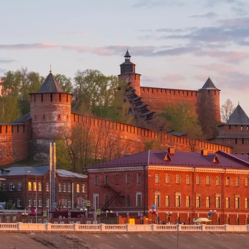 Величественный Нижегородский кремль