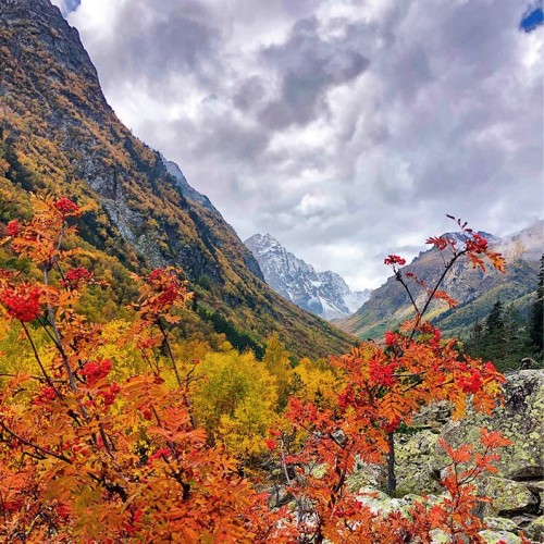 Домбай и Архыз: треккинг налегке с проживанием в гостинице