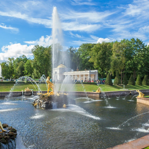 Фотоэкскурсия «Петергоф — столица фонтанов»