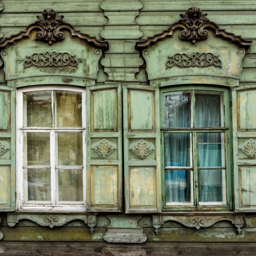 Деревянное кружево Иркутска