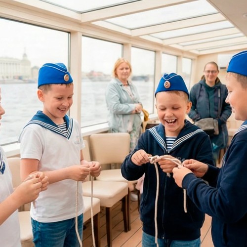 Посвящение в моряки: интерактивная водная прогулка для детей 5+