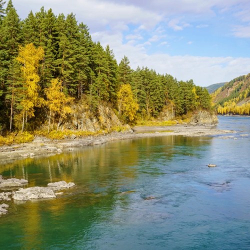 Золотые пейзажи октябрьского Алтая: Чемал, Катунь, Манжерок и Кызыл-Чин в мини-группе