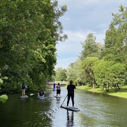 Сап-прогулка по Каменному острову