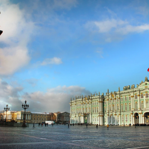 Знакомство с центром Петербурга + посещение Эрмитажа (билет включён)