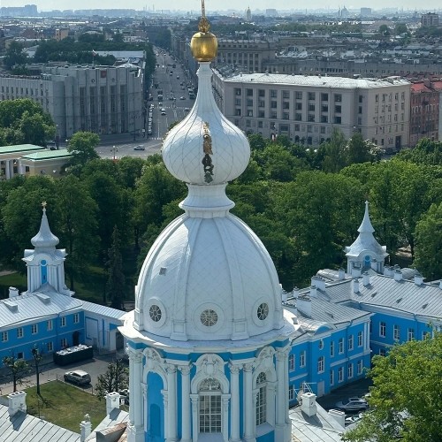 Смотровая площадка Смольного собора