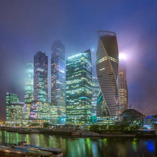 Групповая экскурсия по вечерней Москве