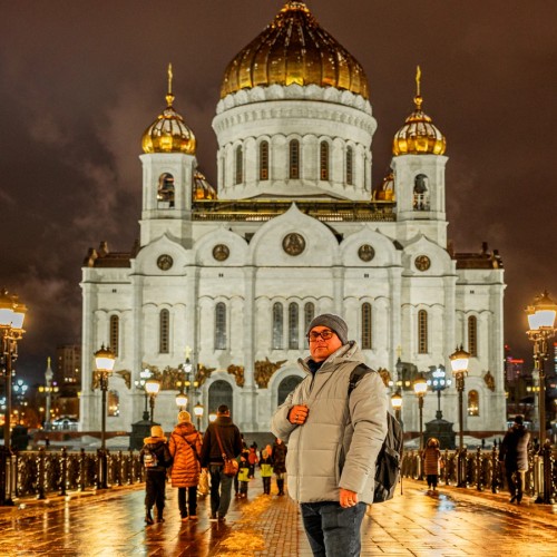 Фотопрогулка «П&П (полезное с приятным) на Патриаршем мосту Москвы»
