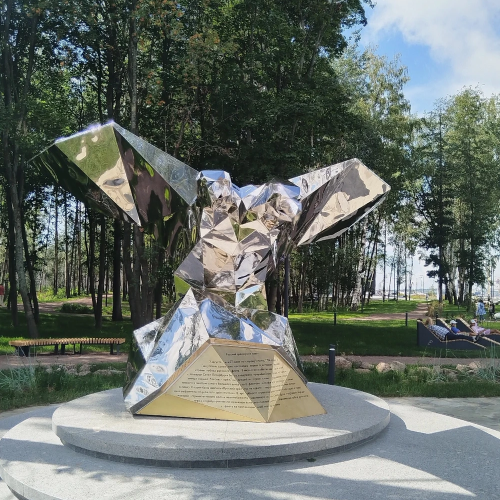 «Лахта-центр» и Кронштадт — из Петербурга