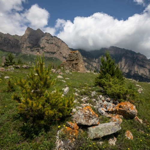 На джипах по заповедным местам Северной Осетии