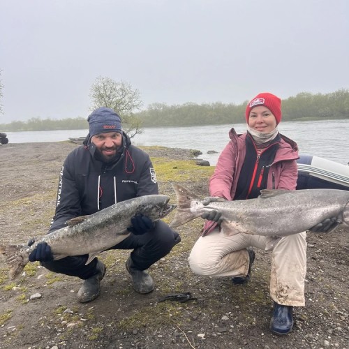 Рыбалка на Камчатке: ловим королевского лосося на реке Большой