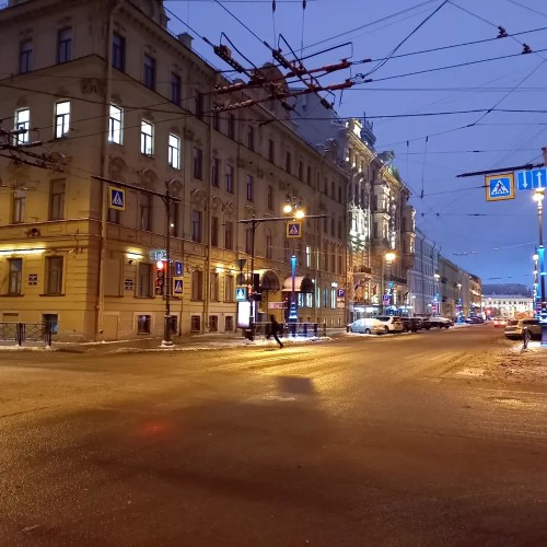 Прогулка по Малой Морской и Большой Морской улицам