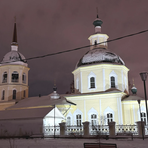 Ночной Иркутск