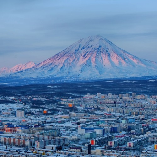 Очарование ночного Петропавловска