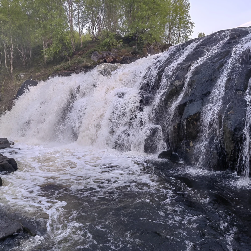 Водопады Кольского полуострова — из Мурманска