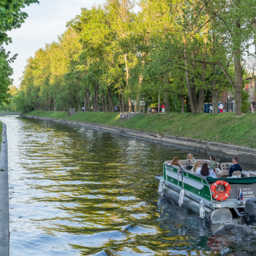 От Карповки до Фонтанки — на водном такси