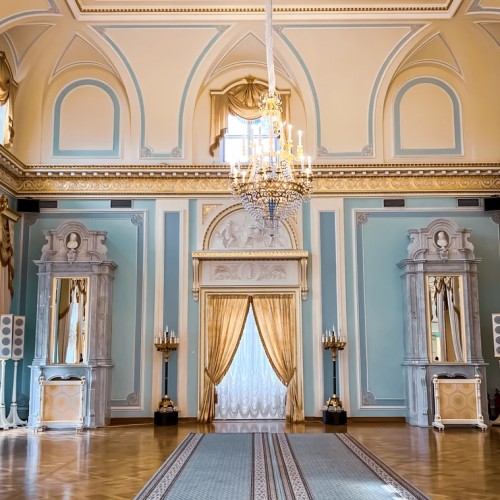 Константиновский дворец в Стрельне (из Петербурга)