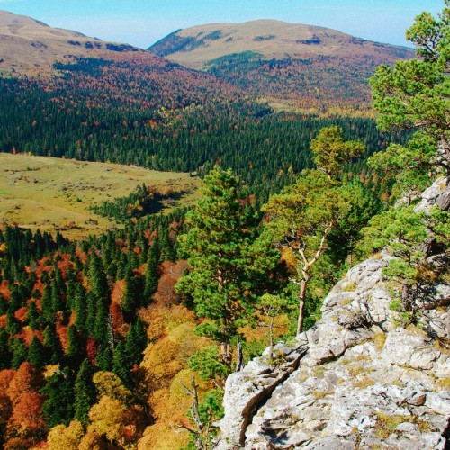 Плато Лаго-Наки, Азишская пещера и беседка над пропастью +фотосессия
