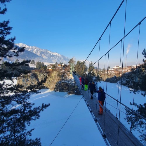 Чемал après-ski