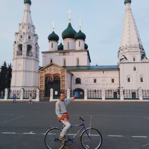 Велопрогулка по центру Ярославля (аренда не включена)