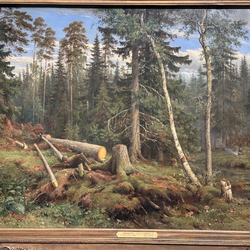 Сказки русского леса: выставка Шишкина — для детей