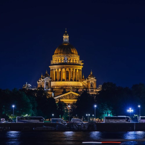 Петербург после заката и разводные мосты