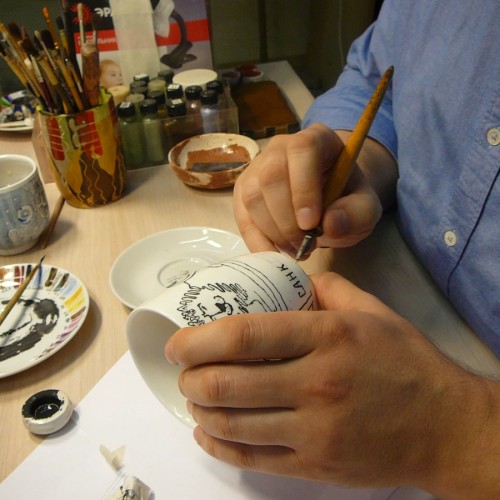 Мастер-класс по росписи фарфора: для вдохновлённых Петербургом