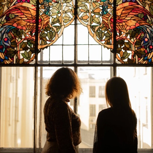 Фотосессия на питерских улочках и крыше!