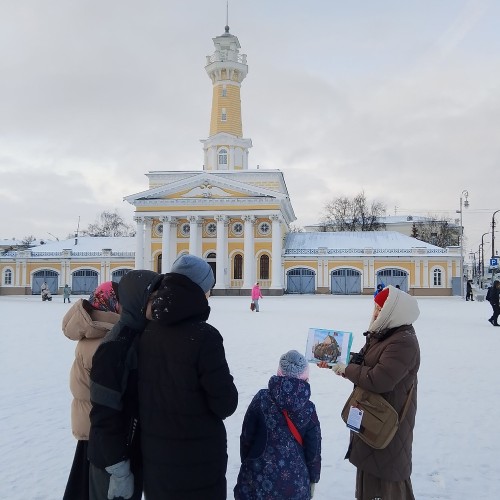 Квест-экскурсия по Костроме с чаепитием для взрослых и детей