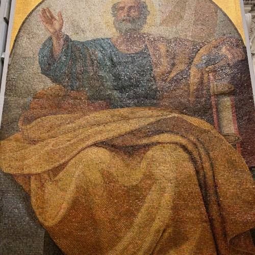 Вечная живопись: мозаика в храмах и на фасадах Петербурга