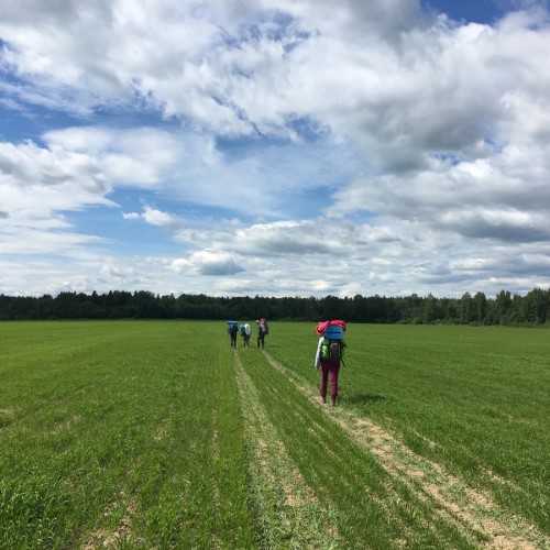 По тропам Торжокского района: пеший поход с рюкзаками
